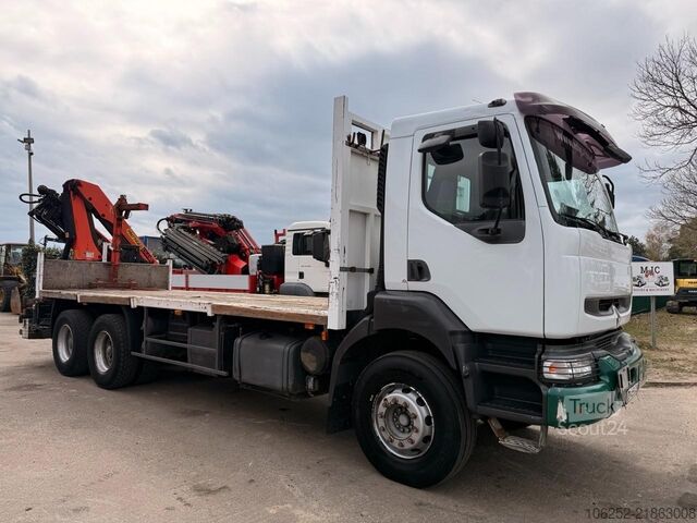 Vinç kamyonu Renault 370 DCI 6x4 + CRANE PALFINGER PK16502 + RADIO -...