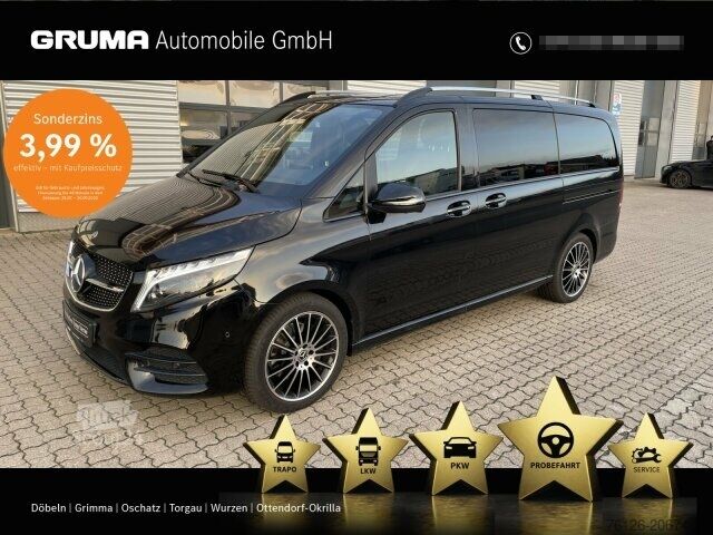 Mikroautobusas Mercedes-Benz V 300 d AVANTGARDE EDITION L AMG STANDH+AHZV+360BC