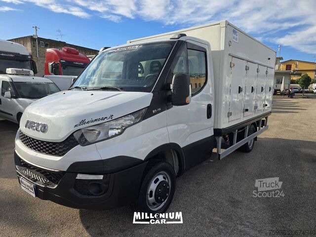 Izoterminis šaldytuvas furgonasizoterminis šaldytuvas furgonas Iveco 35-13 CELLA SURGELATI PORTE POST ATP RRC