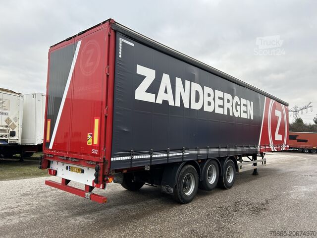 Schiebeplanen Pacton TXD 339 / Curtainside / BPW Drum / Lift axle / ...