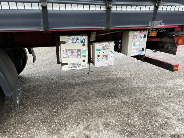 Schiebeplanen Pacton TXD 339 / Curtainside / BPW Drum / Lift axle / ...