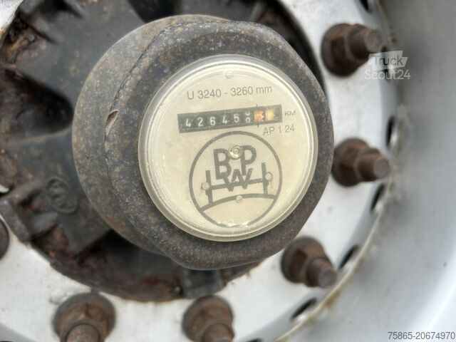 Schiebeplanen Pacton TXD 339 / Curtainside / BPW Drum / Lift axle / ...