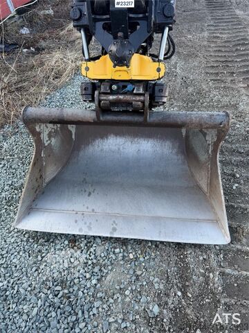 ķēžu ekskavators Kobelco SK75SR-7 excavator with rototilt, grab and 3 bucke