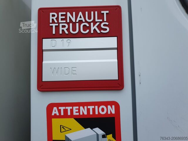 Camião frigorífico RENAULT D 19  WIDE 280 - E6 - MULTITEMP