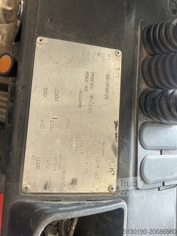 رافعة شوكية Toyota SAS 25 Diesel, Technisch super SAS 25 Diesel, Technisch super