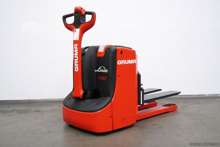 Käsikäyttöinen haarukkavaunu Linde T 20 1152