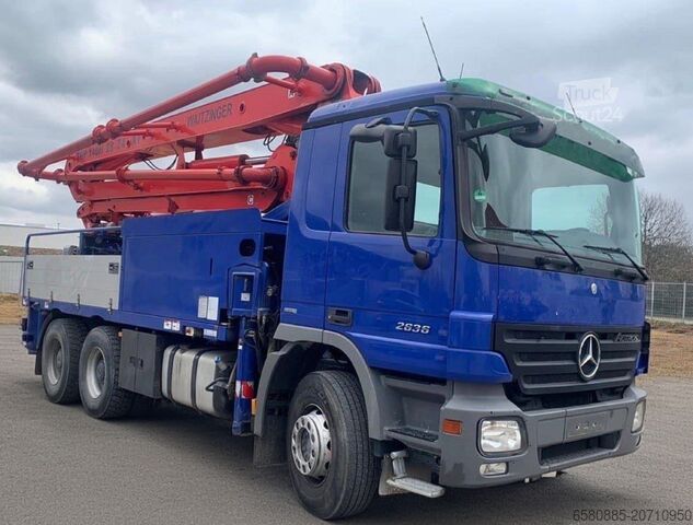 Betonpumpen-LKW Mercedes-Benz 2636 4/6x4 Betonpumpe Liebherr-Waitzing