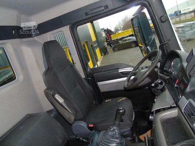 Camion-benne avec grue MAN TGS 35.440 + PALFINGER PK23.001eh + 8x4 + tride...
