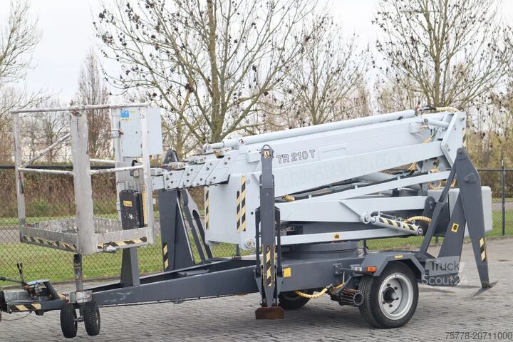 Plataforma elevadora AS SAMI TR210T | 21 METER | 230 KG | DINO 210 XT | OMME