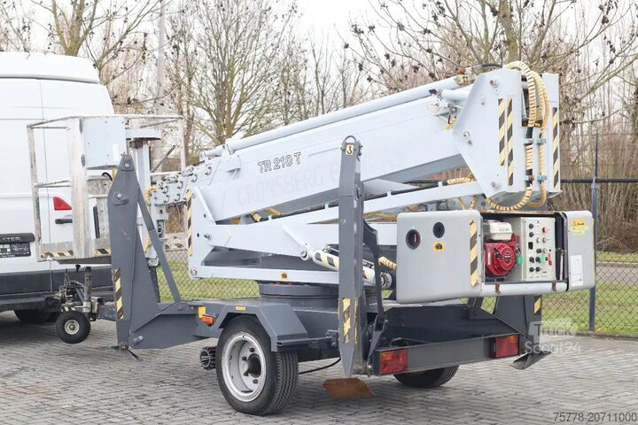 Plataforma elevadora AS SAMI TR210T | 21 METER | 230 KG | DINO 210 XT | OMME
