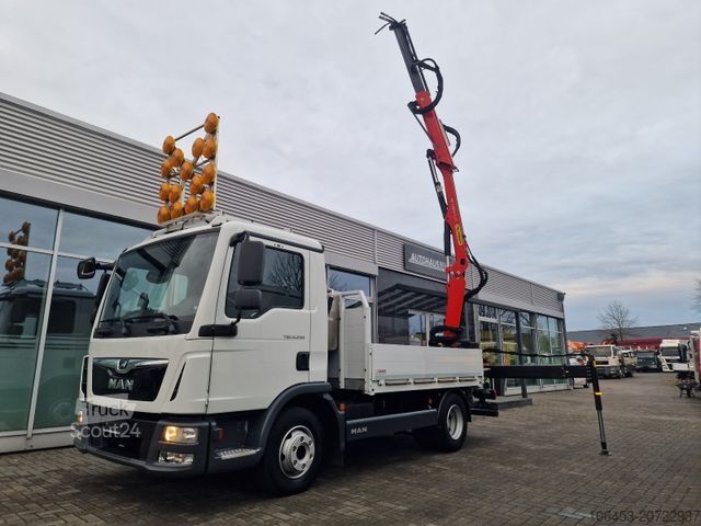 Pick-up pakettiauto MAN TGL 8.250 /Kran/Funk Vorb./Kanalfräse/Warntafel