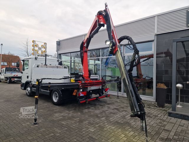 Pick-up pakettiauto MAN TGL 8.250 /Kran/Funk Vorb./Kanalfräse/Warntafel