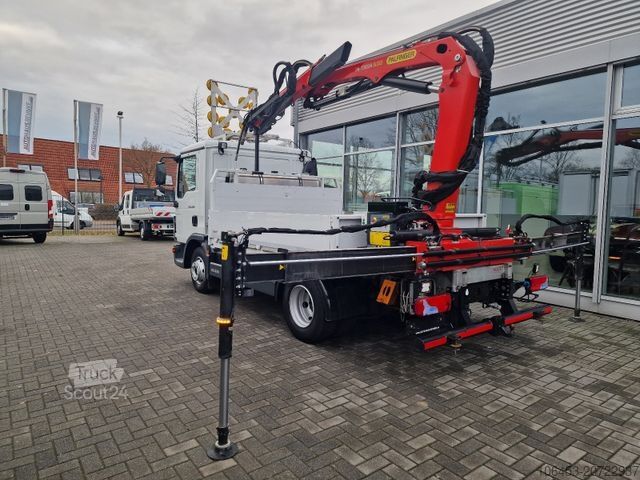 Pick-up pakettiauto MAN TGL 8.250 /Kran/Funk Vorb./Kanalfräse/Warntafel