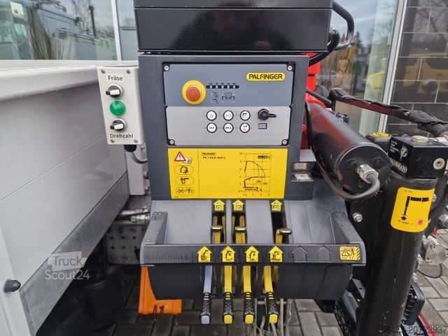 Pick-up pakettiauto MAN TGL 8.250 /Kran/Funk Vorb./Kanalfräse/Warntafel