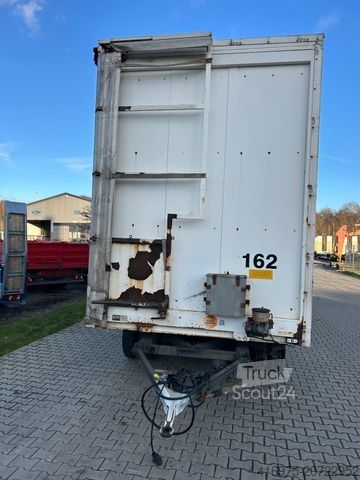 Remolque  3-Achsen Plateau Plane zwangsgelenkt Anhäng -162