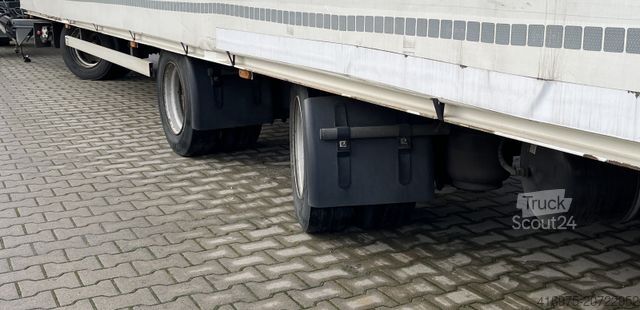 Remolque 3-Achsen Plateau Plane zwangsgelenkt Anhäng -162