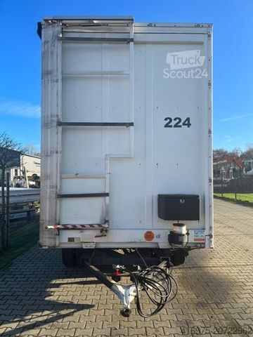 Remolque  3-Achsen Plateau Plane zwangsgelenkt Anhäng -224