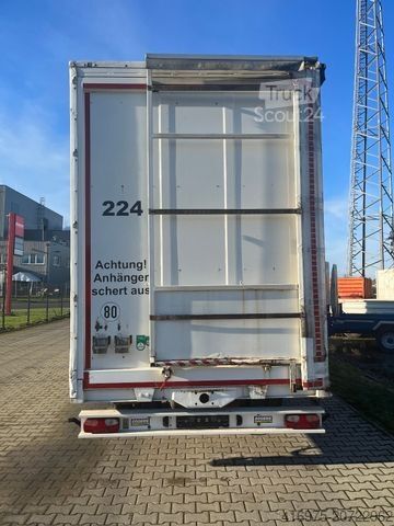Remolque 3-Achsen Plateau Plane zwangsgelenkt Anhäng -224