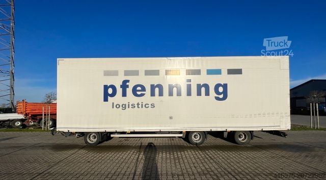 Remolque  3-Achsen Plateau Plane zwangsgelenkt Anhäng -224