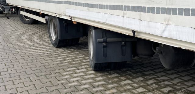 Remolque  3-Achsen Plateau Plane zwangsgelenkt Anhäng -224