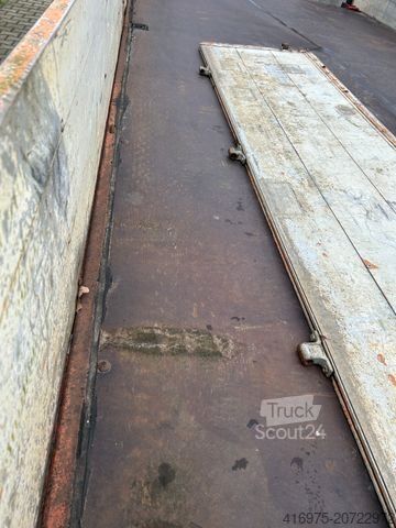 Dieplader oplegger Tonne Tandem Tieflader Anhänger Rampen