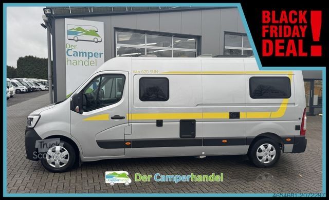 Kamper AHORN Van 620 SUN AUTOMATIK#AHK#SOLAR#NAVI#LÄNGSBETTEN