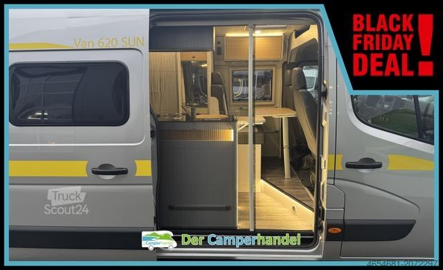 Kamper AHORN Van 620 SUN AUTOMATIK#AHK#SOLAR#NAVI#LÄNGSBETTEN