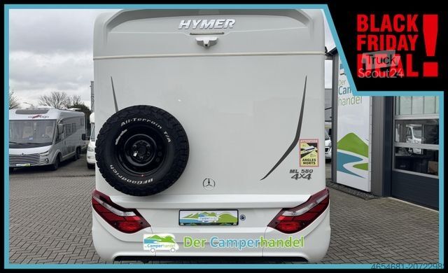 Caravana semiintegrada HYMER/ERIBA ML-T 580 4x4 1.HAND#4x4#AUTOMATIK#4450KG#OFFROAD