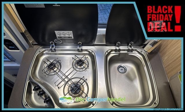 Caravana semiintegrada HYMER/ERIBA ML-T 580 4x4 1.HAND#4x4#AUTOMATIK#4450KG#OFFROAD