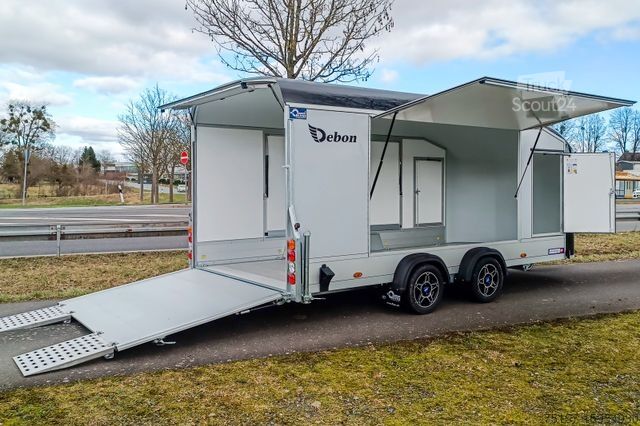 Autotransporter Anhänger Debon Fahrzeugtransporter 497x202x206cm 3500kgGG