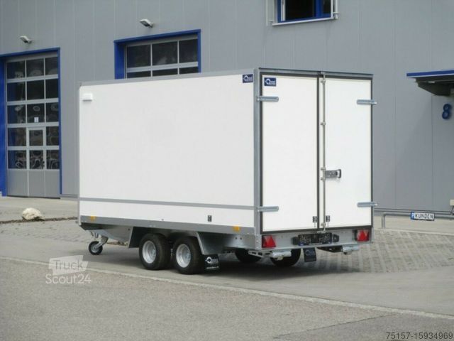 Box trailer BLYSS Kofferanhänger Tandem 360x178x180cm 2700kg zGG