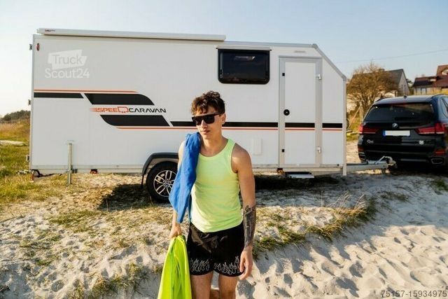 Rulotă Wohnwagen 500x200x200cm Speedcaravan 2700kg zGG