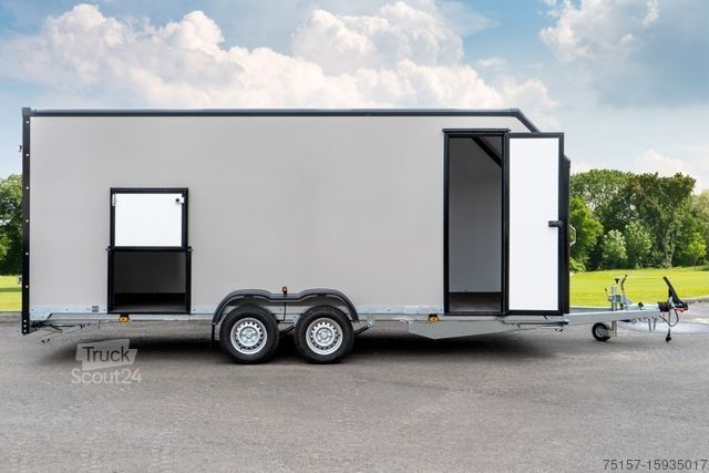 Box trailer BLYSS Kofferanhänger Anhänger 550x200x205cm 2700kg zGG