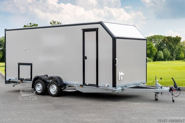 Box trailer BLYSS Kofferanhänger Anhänger 550x200x205cm 2700kg zGG