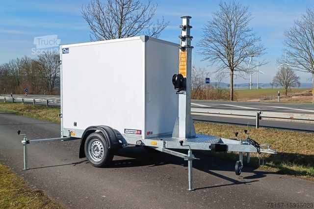 Skříňový přívěs BLYSS Mastanhänger Kofferanhänger 194x102x150cm 750kg