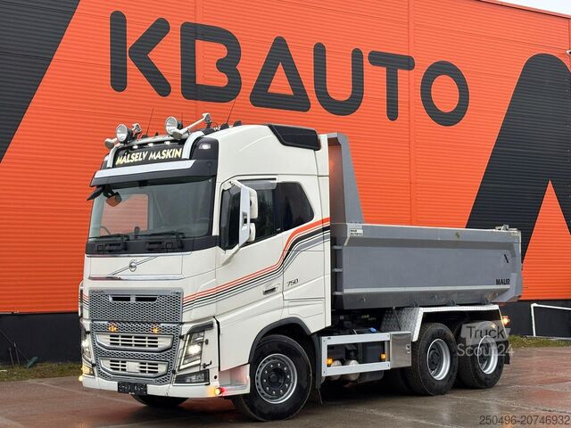 Wywrotka Volvo FH 16 750 6x4 RETARDER / BIG AXLES / BOX L=4496 mm