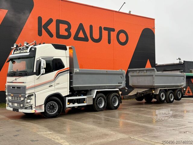Wywrotka Volvo FH 16 750 6x4 RETARDER / BIG AXLES / BOX L=4496 mm