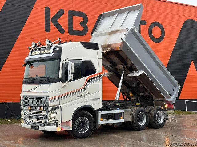 Wywrotka Volvo FH 16 750 6x4 RETARDER / BIG AXLES / BOX L=4496 mm