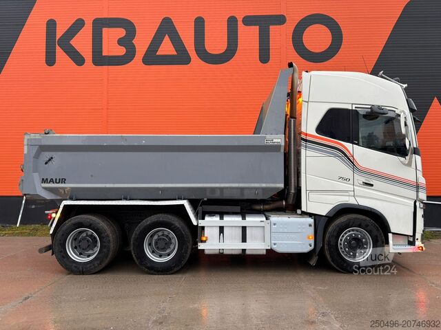 Wywrotka Volvo FH 16 750 6x4 RETARDER / BIG AXLES / BOX L=4496 mm