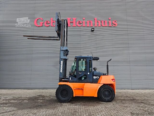 Šakinis krautuvas Doosan D80S-7 1585 Hours!