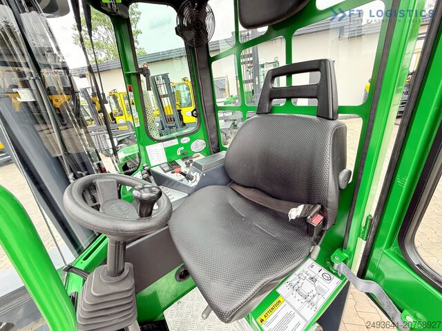 4-kierunkowy wózek widłowy Combilift C4000 / GAS / 9300MM / FREE-LIFT / CABIN