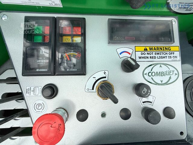 4-kierunkowy wózek widłowy Combilift C4000 / GAS / 9300MM / FREE-LIFT / CABIN
