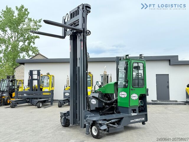 4-kierunkowy wózek widłowy Combilift C4000 / GAS / 9300MM / FREE-LIFT / CABIN