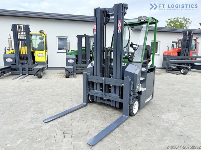 Wózek widłowy czterokierunkowy COMBILIFT CBE2500 TRIPLEX 5500 FORK POSITIONER