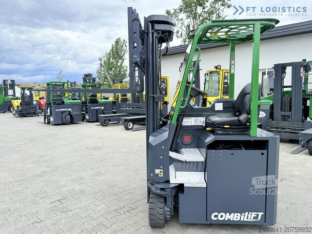 Wózek widłowy czterokierunkowy COMBILIFT CBE2500 TRIPLEX 5500 FORK POSITIONER
