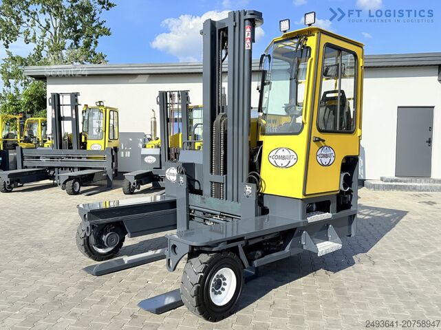 Wózek widłowy czterokierunkowy Combilift C5000XL GAS TRIPLEX 6000 EXTENDABLE FORK