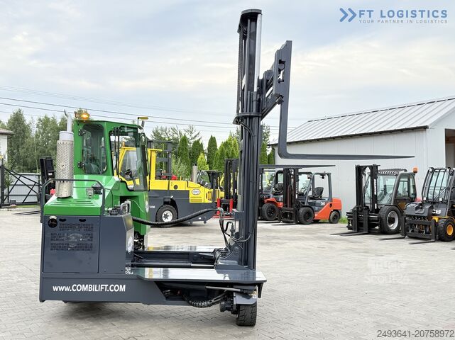 Wózek widłowy czterokierunkowy Combilift C4500 DIESEL DUPLEX WIDE FORK POSITIONER