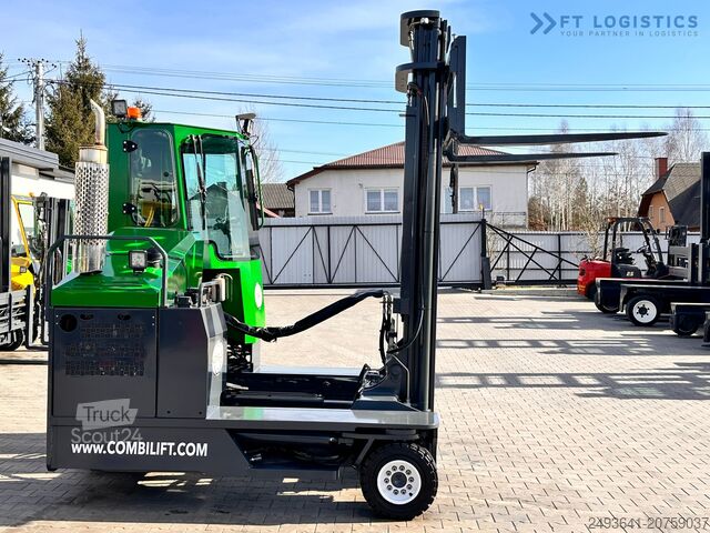 4-kierunkowy wózek widłowy Combilift C4000 / LPG / DUPLEX / 4500MM /FREE LIFT