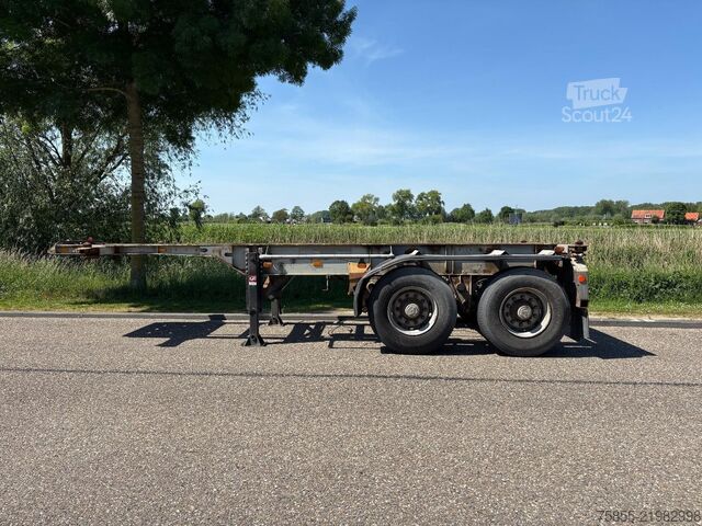 Transporte de contenedores Netam-Fruehauf OCCR 30-218 20 FT Chassis / FULL STEEL / BLATTF...
