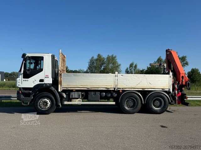 Iveco 330 6x4 met Palfinger PK 18500 kraan Iveco 330 6x4 with Palfinger PK 18500 crane